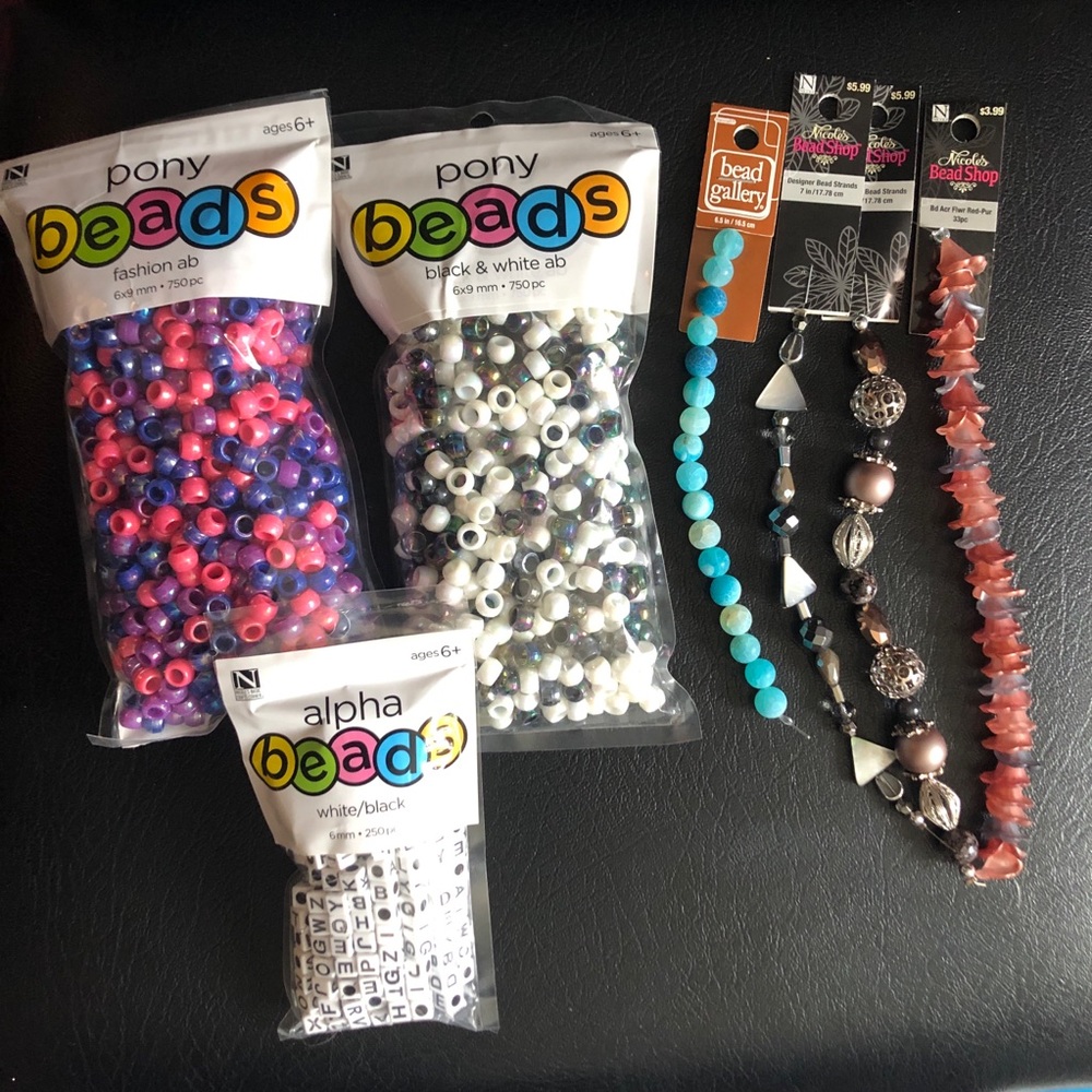 NWT Crafting Beads Bundle